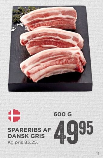 MENY Ukendt spareribs tilbud