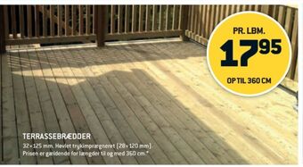 XL-BYG Ukendt terrassebrædder tilbud