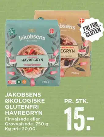 MENY Jakobsens havregryn tilbud