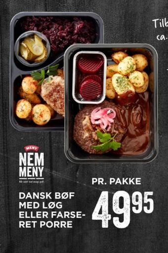 MENY Ukendt delikatessen tilbud