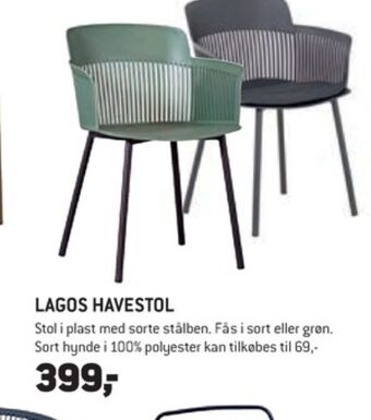 XL-BYG Outrium havestol tilbud