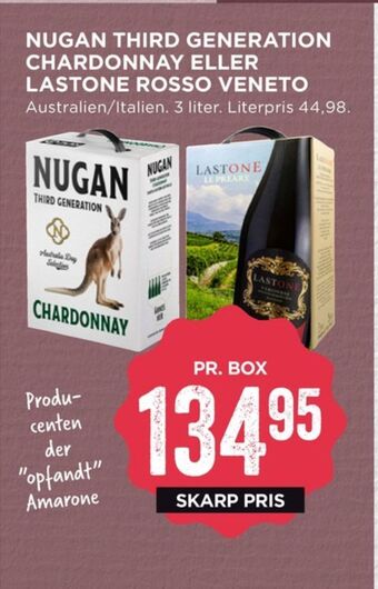 MENY Ukendt australsk hvidvin tilbud