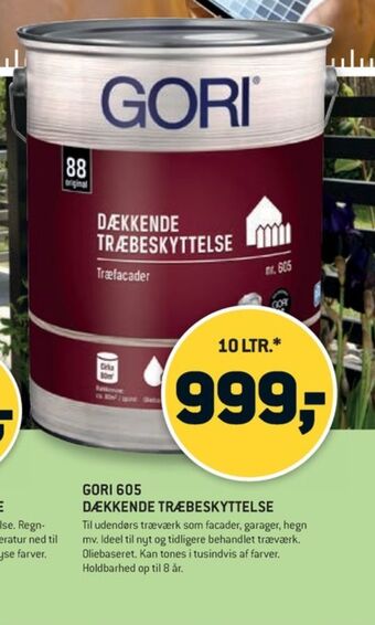 XL-BYG Gori træbeskyttelse tilbud