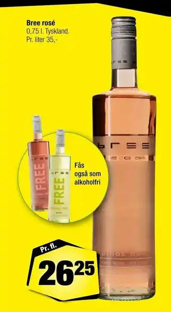 Calle Bree rosé tilbud