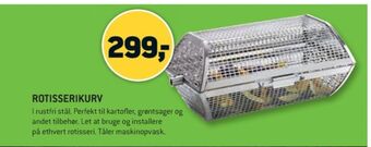XL-BYG Grillgrill rotisseri stegekurv tilbud
