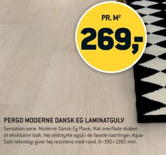 XL-BYG Pergo laminatgulv tilbud