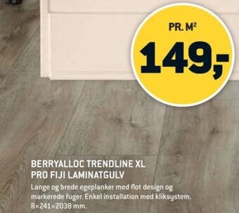 XL-BYG Berry alloc laminatgulv tilbud