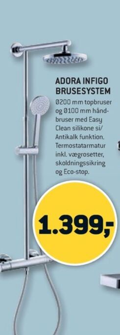 XL-BYG Adora brusestangsæt tilbud