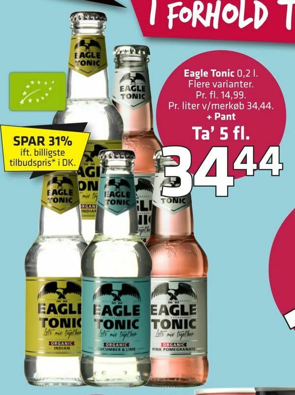 Eagle Tonic tilbud hos Fleggaard