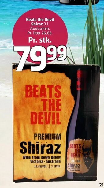 Fleggaard Beats the Devil Shiraz tilbud