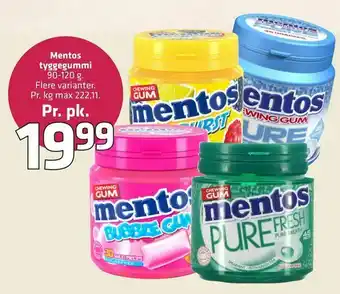 Fleggaard Mentos tyggegummi tilbud