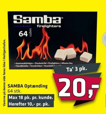 Fleggaard SAMBA Optænding tilbud