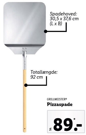 Lidl Grillmeister pizzaspade tilbud