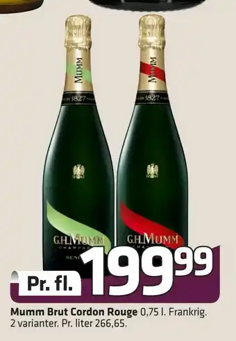 Mumm Brut Cordon Rouge