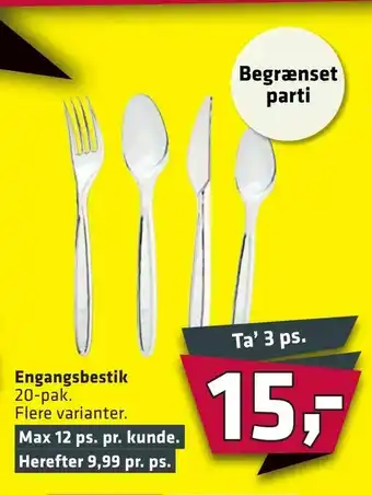 Engangsbestik