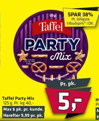 Fleggaard Taffel Party Mix tilbud