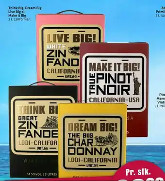 Fleggaard Think Big, Dream Big, Live Big el. Make it Big tilbud