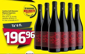 Fleggaard Cantina Colli Morenici Ripasso Superiore tilbud