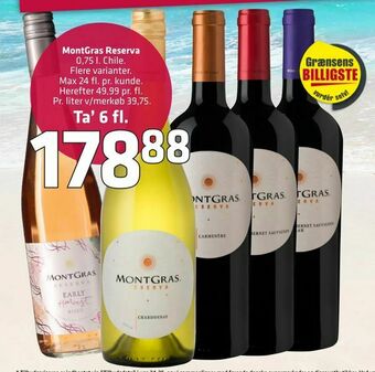 Fleggaard MontGras Reserva tilbud