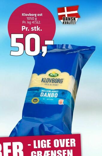 Fleggaard Klovborg ost tilbud