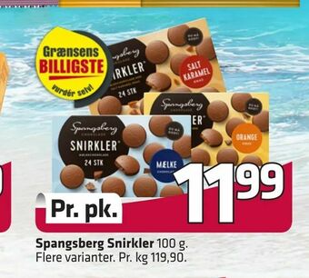 Fleggaard Spangsberg Snirkler tilbud