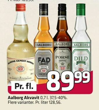 Fleggaard Aalborg Akvavit tilbud