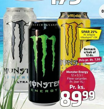 Fleggaard Monster Energy tilbud