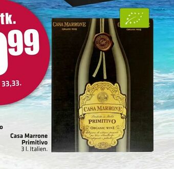 Fleggaard Casa Marrone Primitivo tilbud