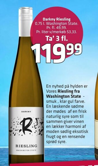 Fleggaard Darkny Riesling tilbud