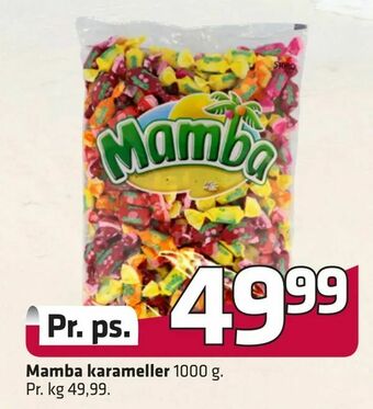 Fleggaard Mamba karameller tilbud