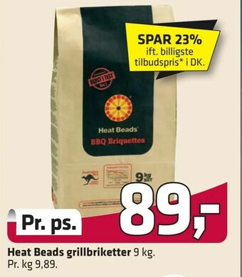 Fleggaard Heat Beads grillbriketter tilbud