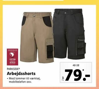 Let-Køb Arbejdsshorts tilbud