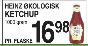 ABC Lavpris Heinz økologisk ketchup tilbud