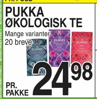 ABC Lavpris Pukka økologisk te tilbud