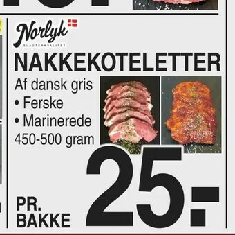 ABC Lavpris Nakkekoteletter tilbud