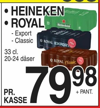 ABC Lavpris Heineken • royal tilbud