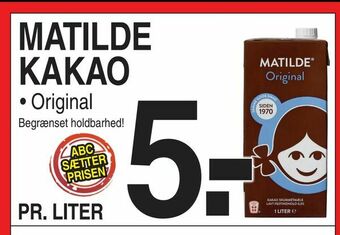 ABC Lavpris Matilde kakao tilbud