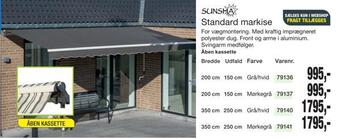 Harald Nyborg Standard markise tilbud