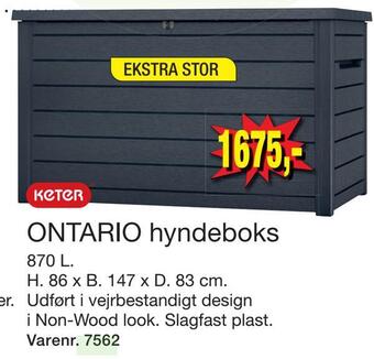 Harald Nyborg Ontario hyndeboks tilbud