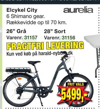 Harald Nyborg Elcykel city tilbud