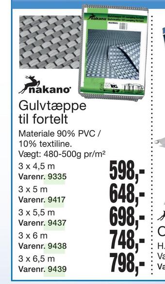 Harald Nyborg Gulvtæppe til fortelt tilbud