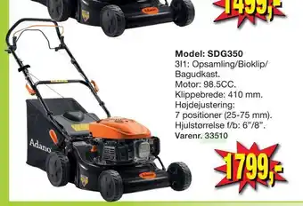 Plæneklipper selvkørende