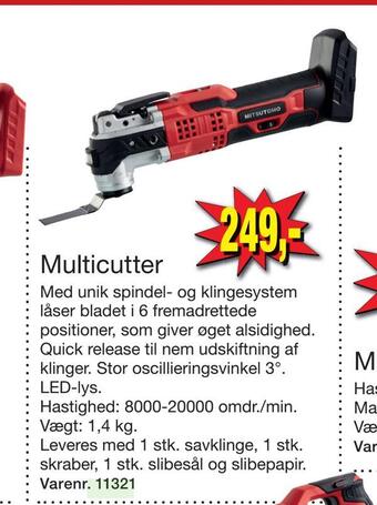 Harald Nyborg Multicutter tilbud