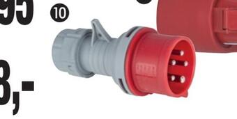 Harald Nyborg Stikprop fasevender 16a 5-polet 400v tilbud