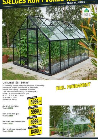 Harald Nyborg Universal 128 - 9,9 m2 tilbud