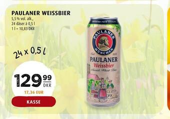 Scandinavian Park Paulaner weissbier tilbud