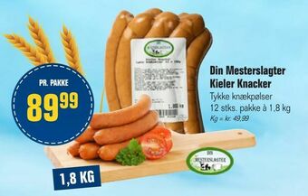 Otto Duborg Din Mesterslagter Kieler Knacker tilbud