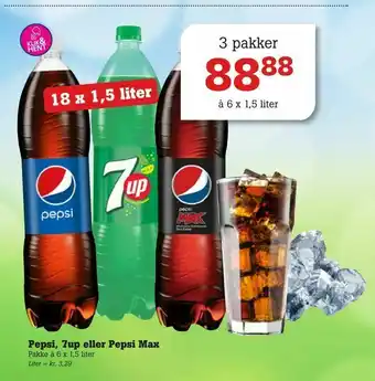 Poetzsch Padborg Pepsi, 7up eller Pepsi Max tilbud