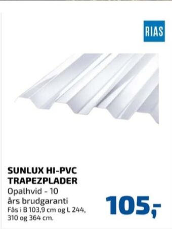 Davidsen Rias trapezplader tilbud