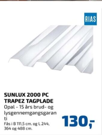 Davidsen Rias trapezplader tilbud
